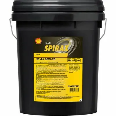 Zertifiziert Shell Spirax S3 AX 80W-90