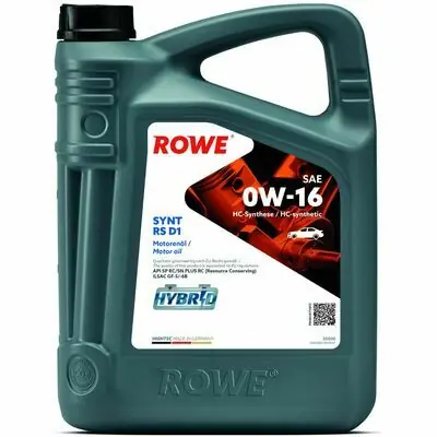 Nur Für Kurze Zeit ROWE HIGHTEC SYNT RS D1 SAE 0W-16