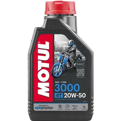 Zertifiziert Motul 3000 20W-50 4T