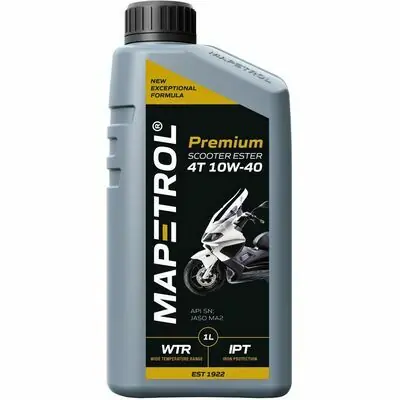 Mapetrol Premium Scooter Ester 4T 10W-40 Neu Im Sortiment