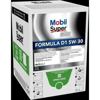 MOBIL SUPER 3000 FORMULA D1 5W-30 Aktuell