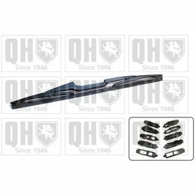Quinton Hazell Aero-Flex Multi-Fit hinten Sichere Zahlung