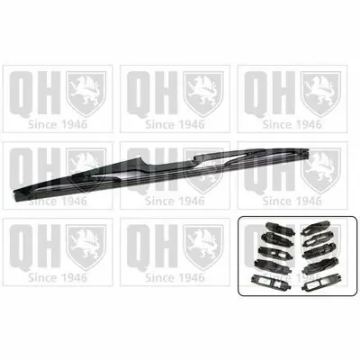 Quinton Hazell Aero-Flex Multi-Fit hinten Highlight