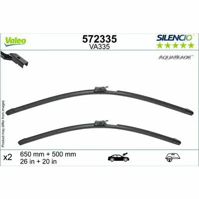 Beliebt Valeo SILENCIO AQUABLADE SET