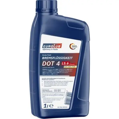 Preiswert Eurolub BREMSFLÜSSIGKEIT DOT4 LS.6 (CLASS6)